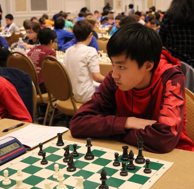 National 7th Grade Co-Champion Wesley Wang
