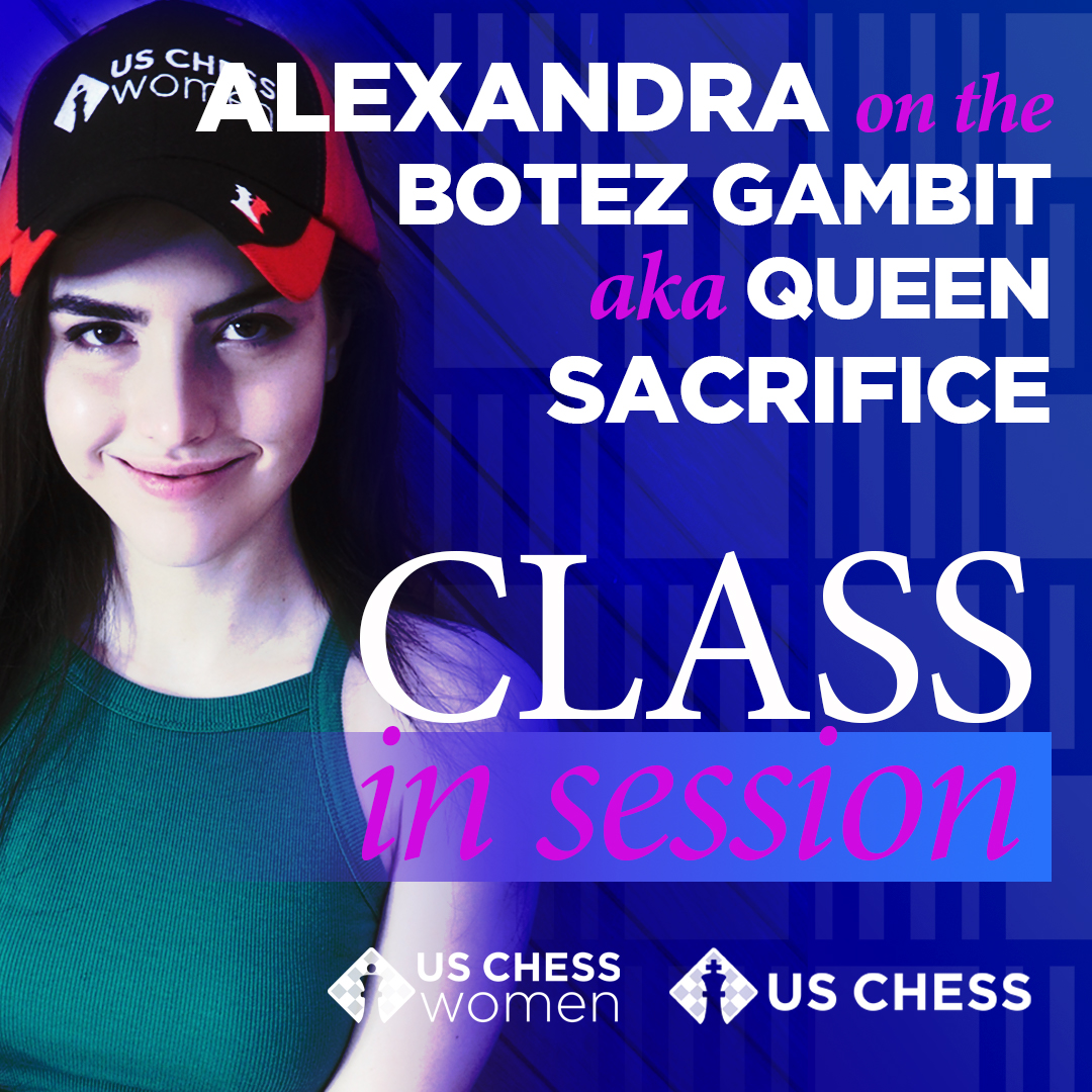 Alexandra Botez WFM (CAN)  Chess players, Chess queen, Chess
