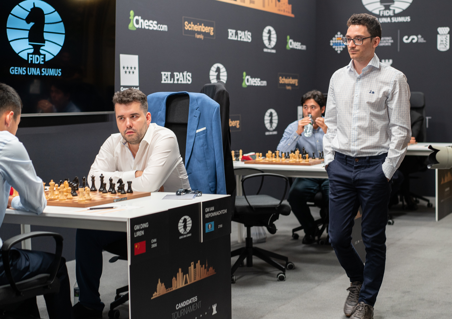 FIDE Candidates Tournament 2022, Ding Liren VS Ian Nepomniachtchi