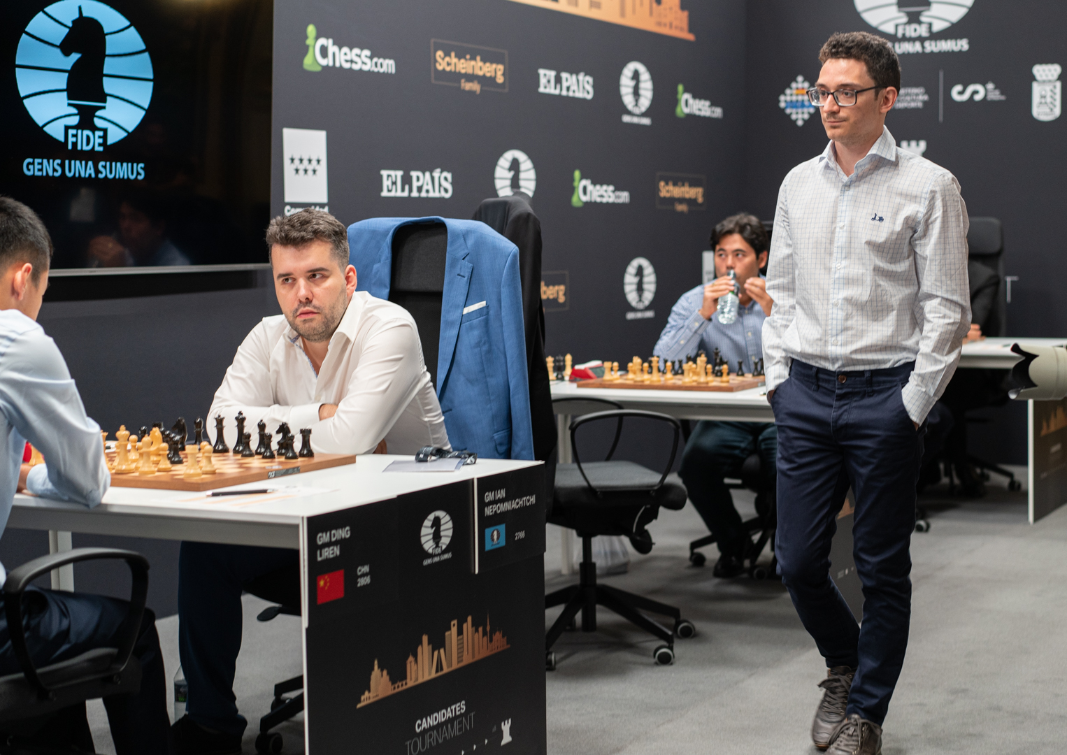 FIDE Candidates Tournament 2022, Ding Liren VS Hikaru Nakamura