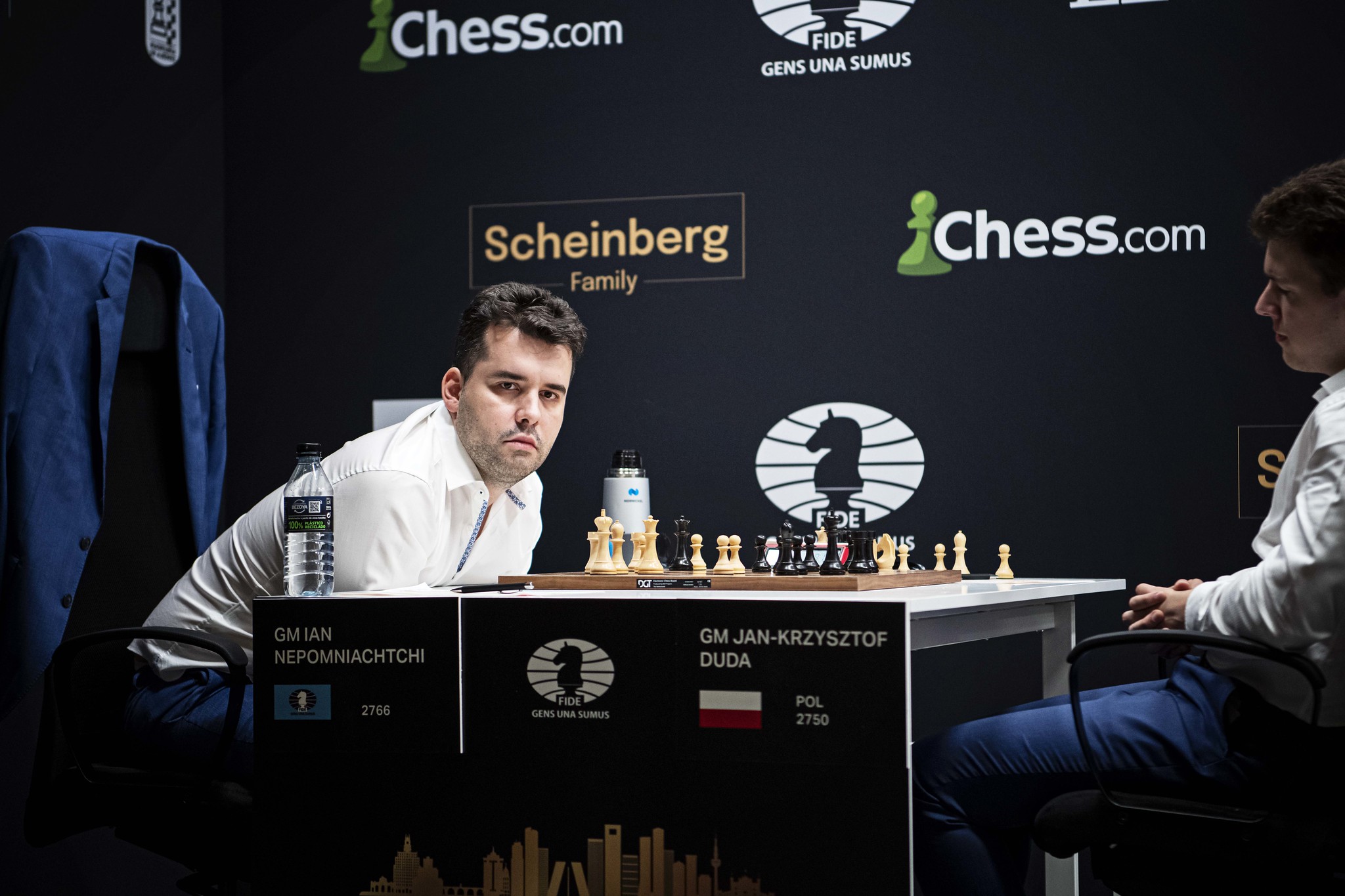 Nepo and Caruana Win in Sixth Round of Candidates