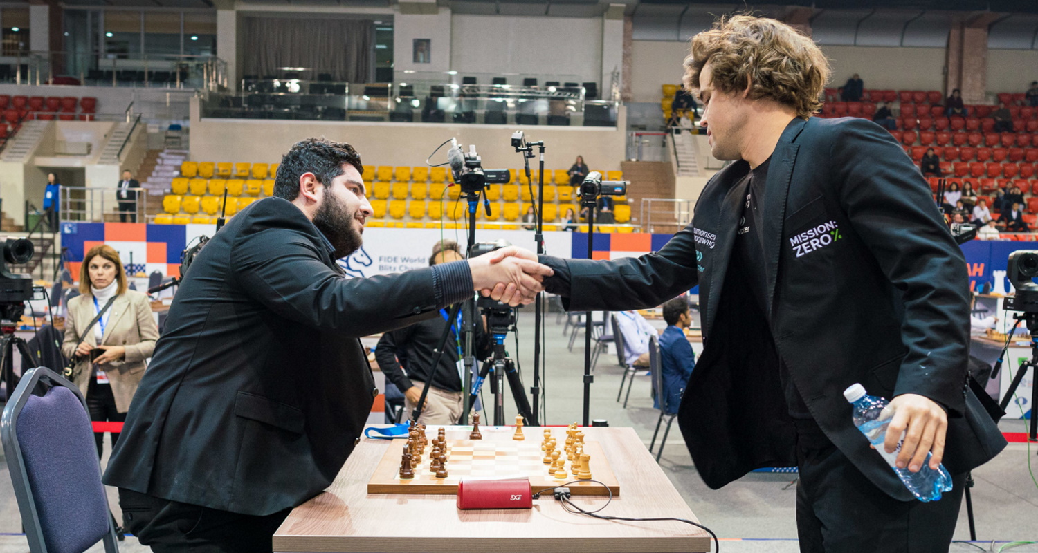 Carlsen seeks to defend world blitz and rapid chess titles