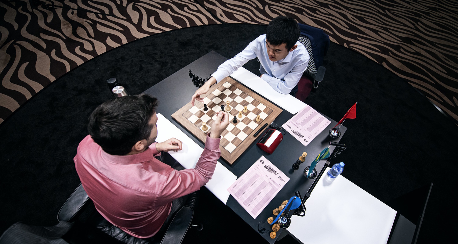 Nepomniachtchi remains one point ahead of Ding after Game 11 draw