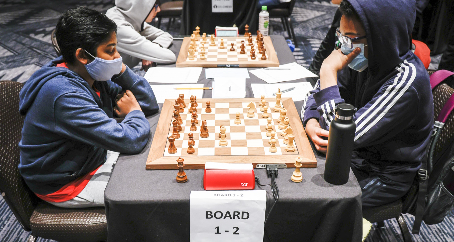 Five-Way Tie at 2022 National Middle School (K-8) Chess Championship