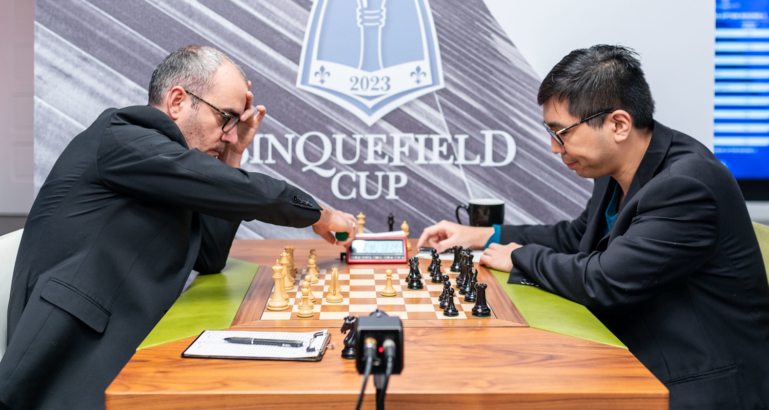 Fabiano Caruana Joins Leaders at Sinquefield Cup