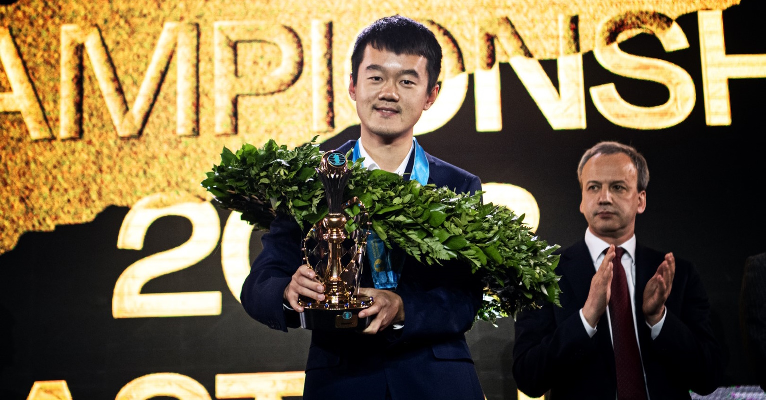 World Chess Championship: China's Ding Liren bounces back to win
