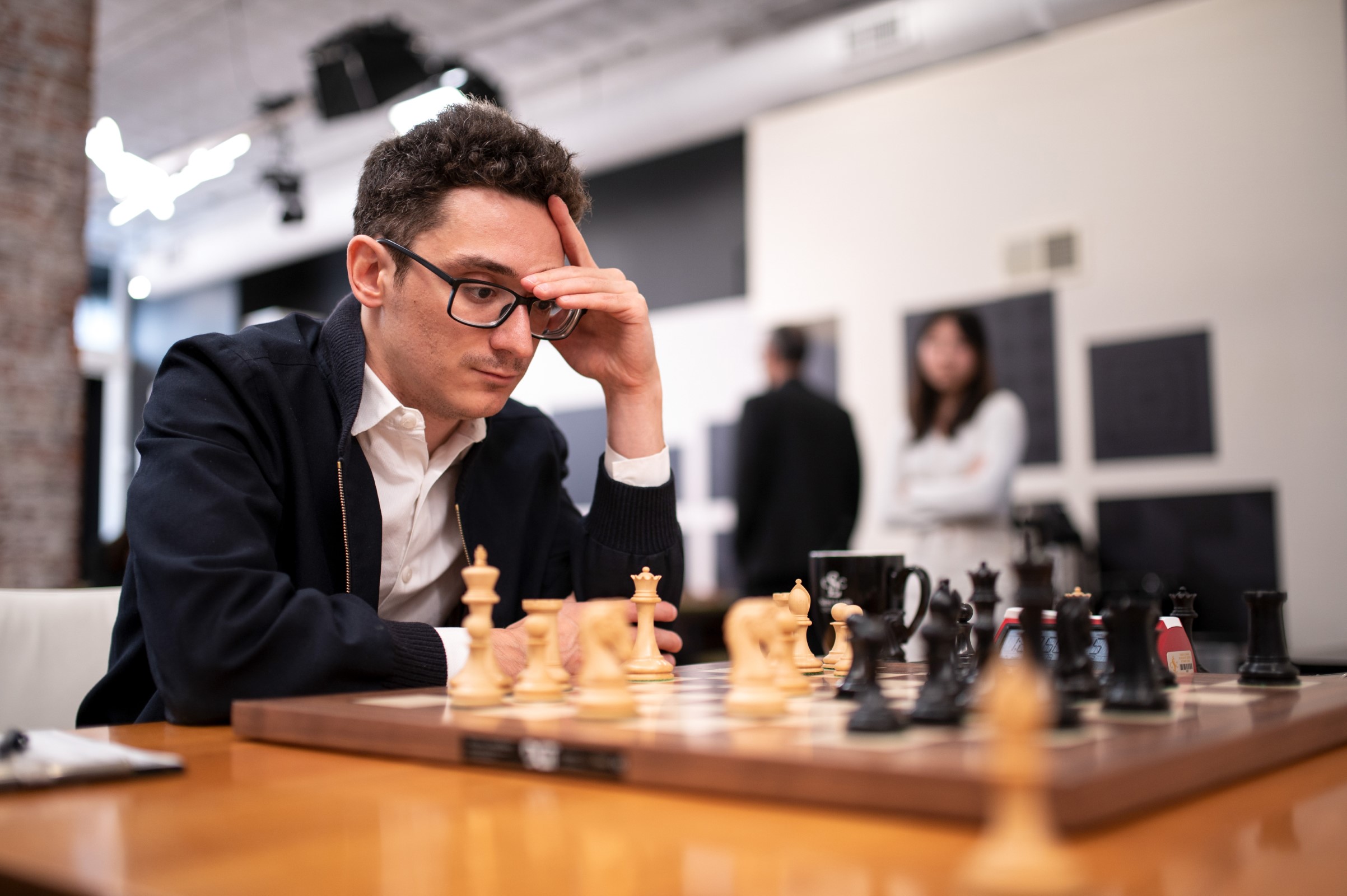 Fabiano Caruana will be the first board in the USA selection