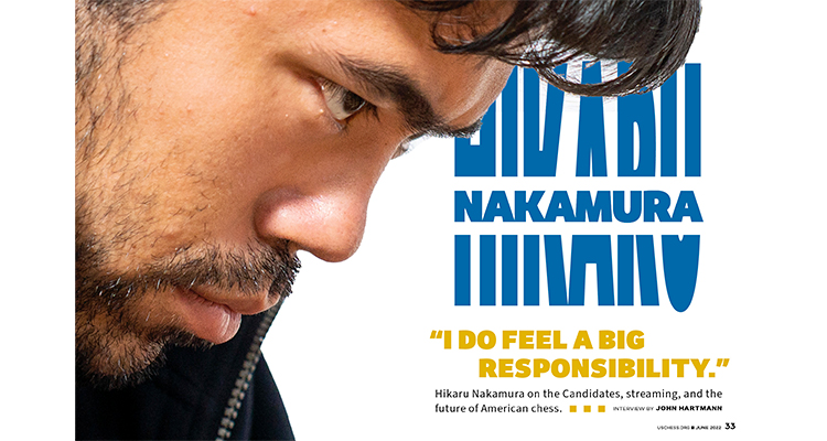 I do feel a big responsibility. An interview with Hikaru Nakamura