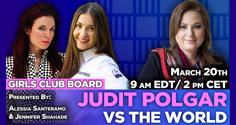 Judit Polgar: From Child Star To Super-Grandmaster - Chess Lessons