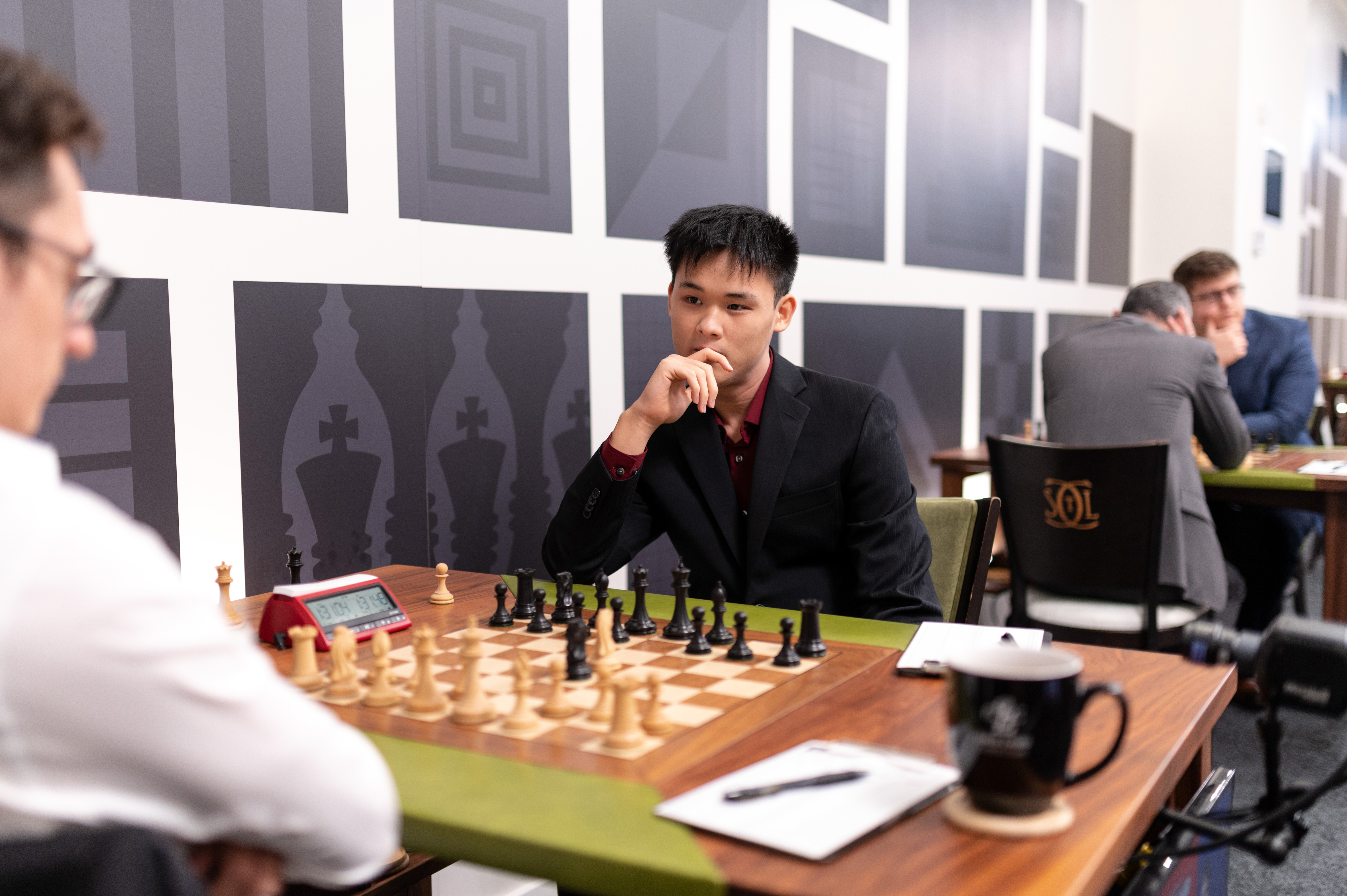 Christopher Yoo (2563) vs Fabiano Caruana (2763)