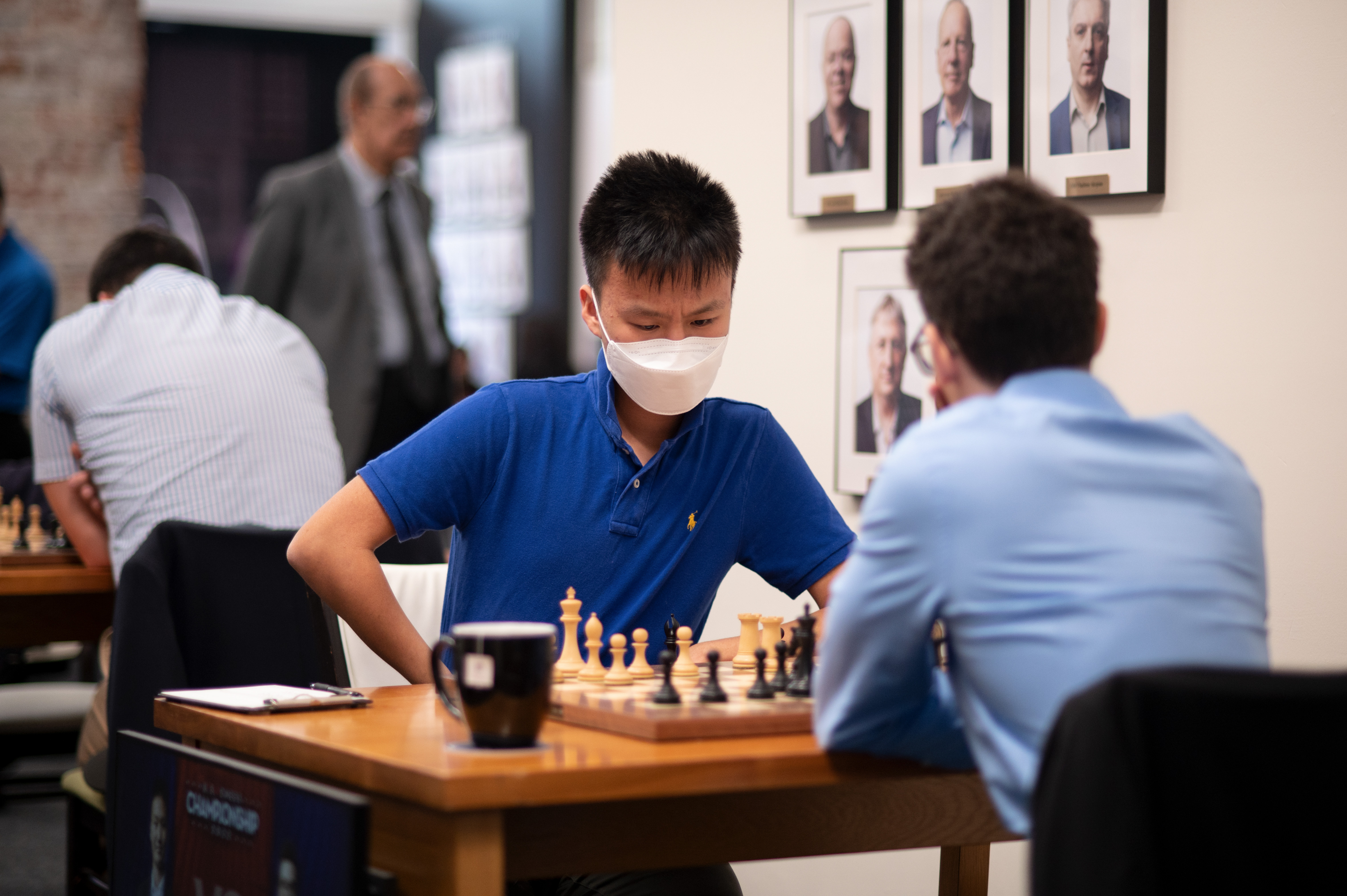 US Chess Championships Rd 5: Caruana Hat Trick, Niemann Beats