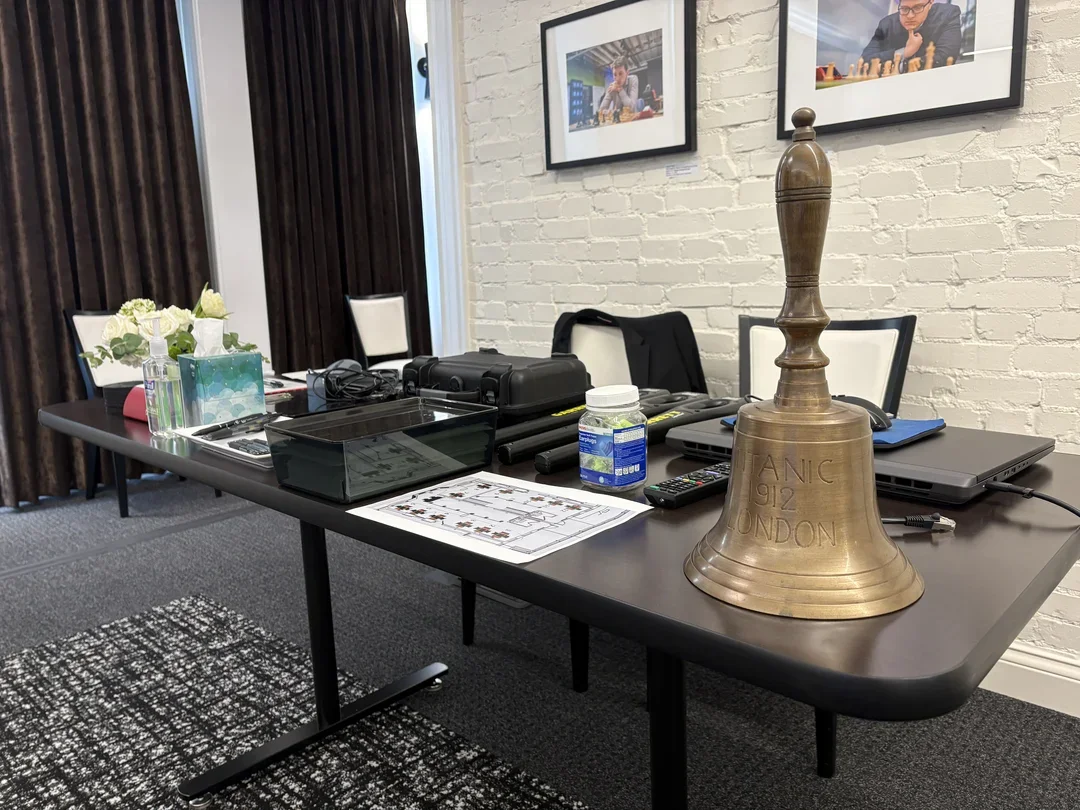 The ceremonial bell. (All photos by John Hartmann unless otherwise noted)