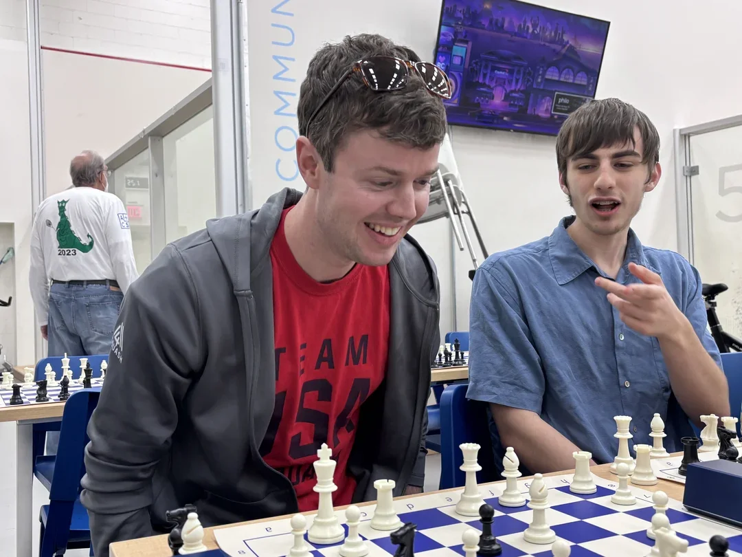 Timmy Brownell (L) and Ethan Sheehan. (All photos by Dan Lucas)
