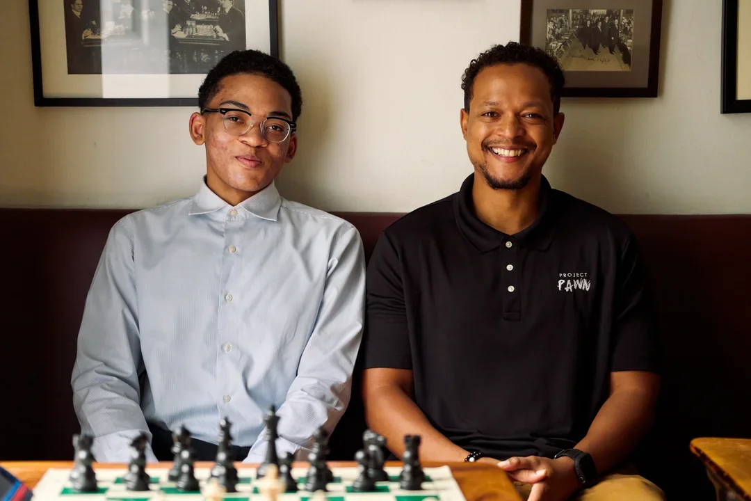 Hardaway and Coach Chris Johnson