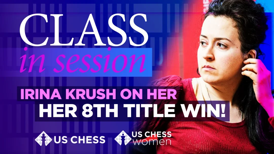 Irina Krush on her 8th Title Win