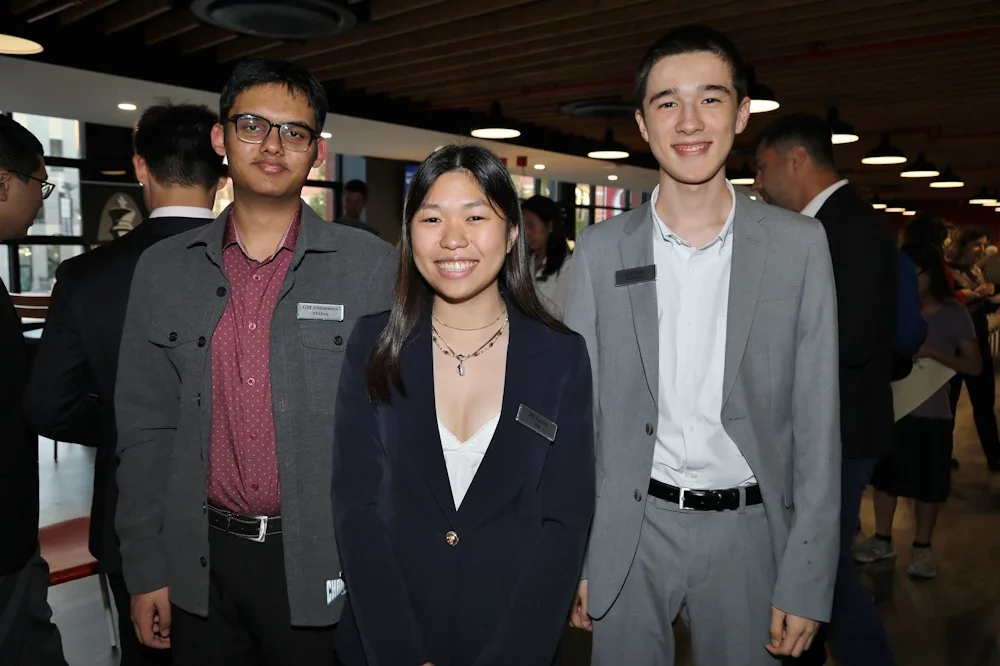 Mishra Yip Woodward at opening ceremony