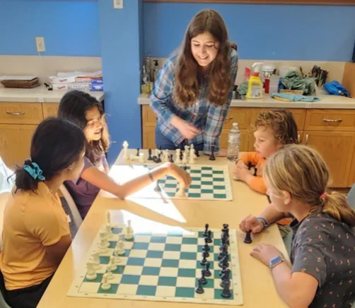 Laurel Aronian teaching