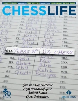 December 2019 Chess Life Magazine Cover