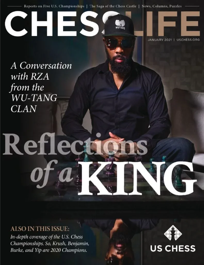 Chess Life January 2021 cover