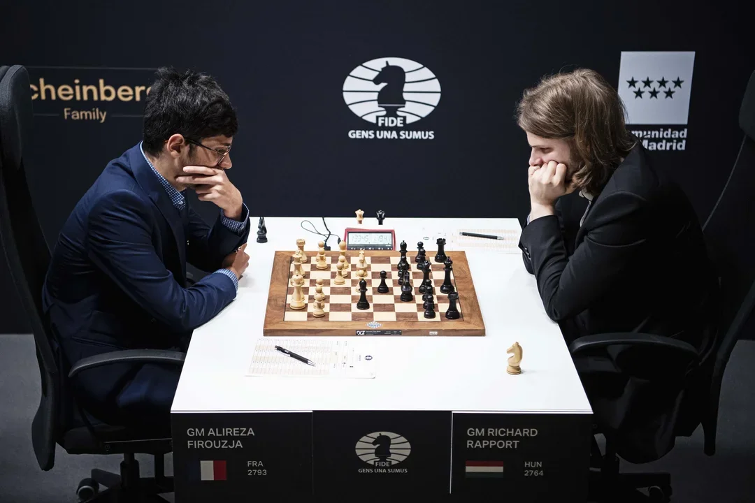 2022 FIDE Candidates, Round 9, Firouzja-Rapport