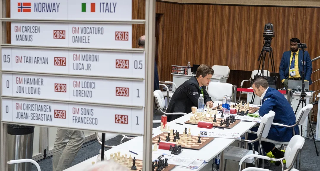 Carlsen versus Vocaturo