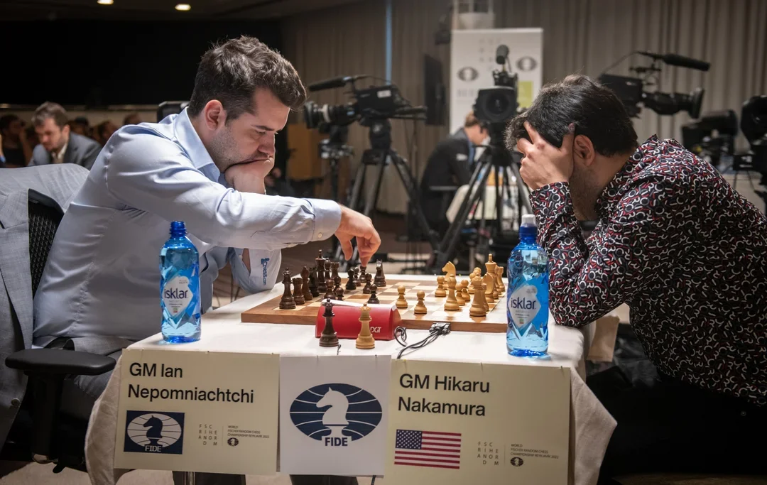 Nepomniachtchi versus Nakamura, 2022 FRC