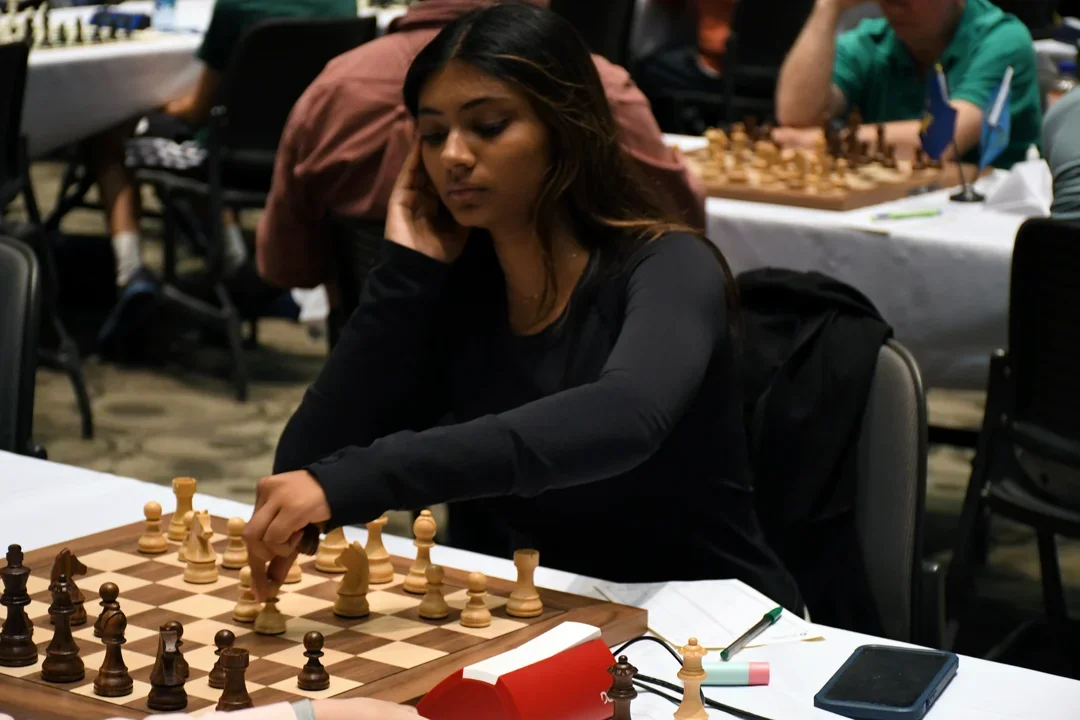 Asha Kumar's third place finish in the 2022 Haring (ahead of several U.S. Girls' Junior participants) was a surprise, but today she showed it was not a fluke (photo Daniel Day)