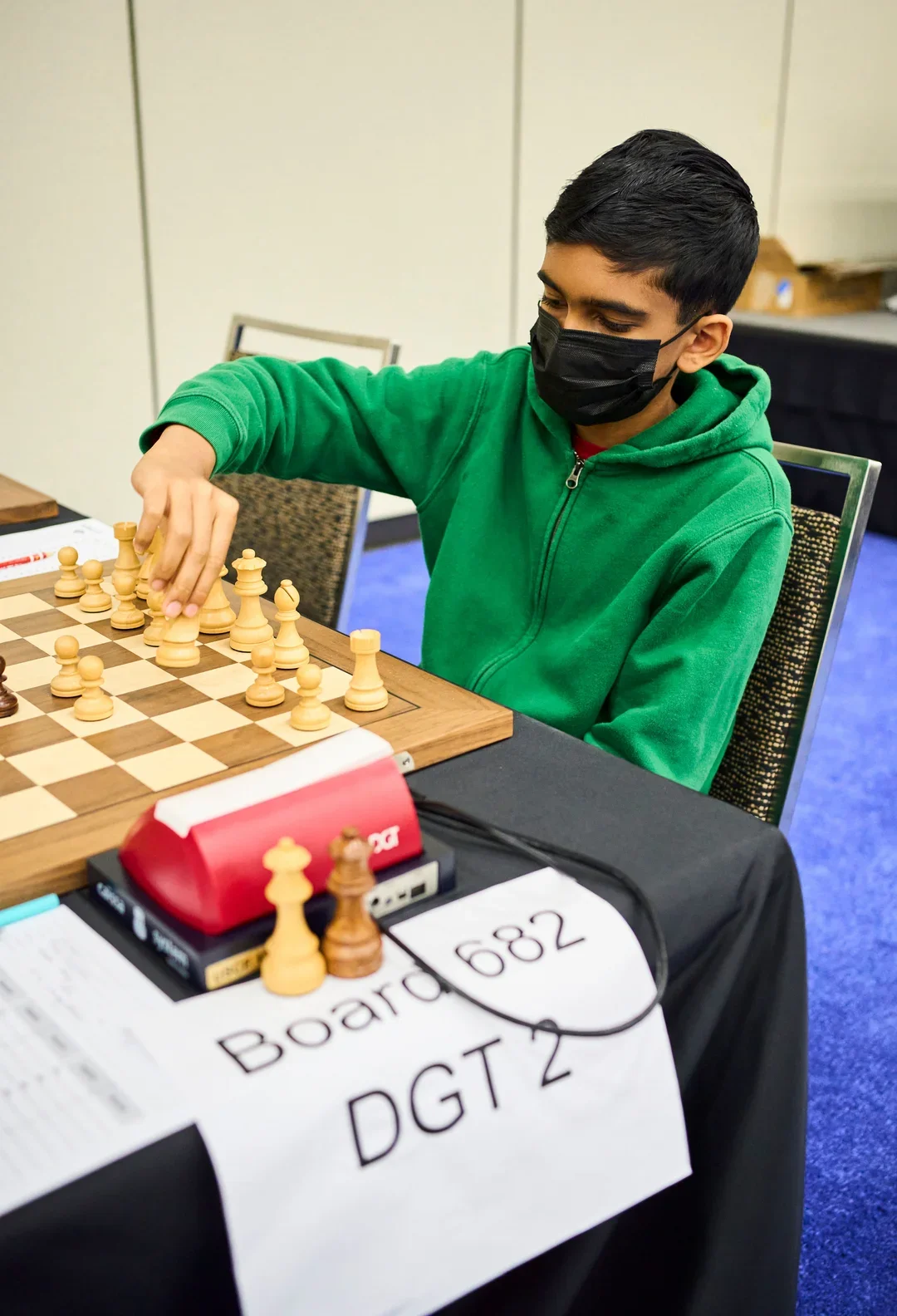 Rohan Rajaram took home a deserving second place (photo Caroline King)