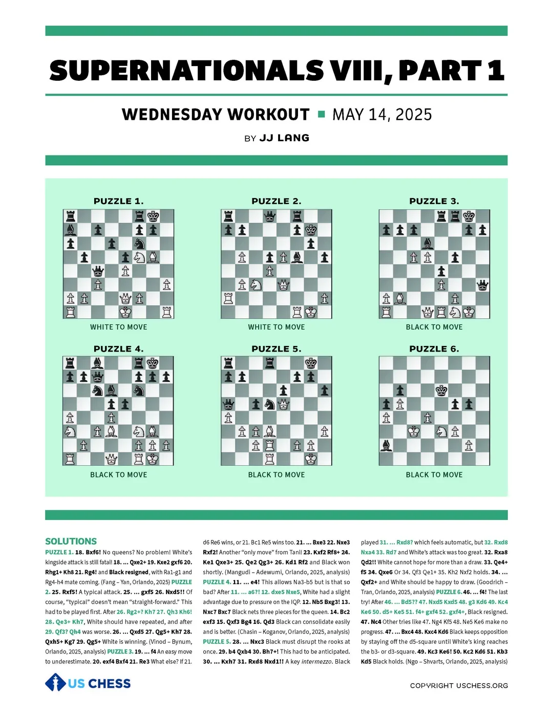 Worksheet for 05/14/2025