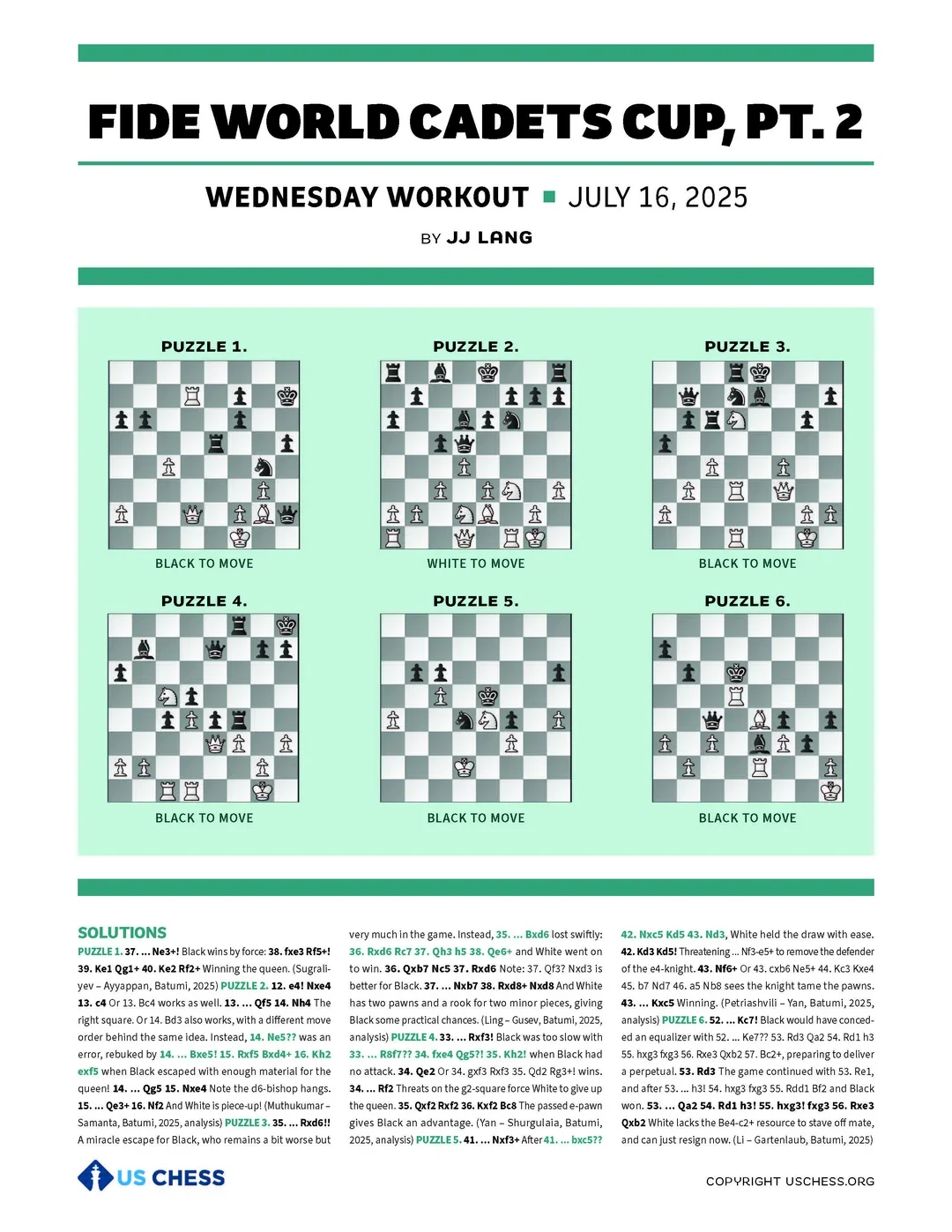 Worksheet for 7/16/2025