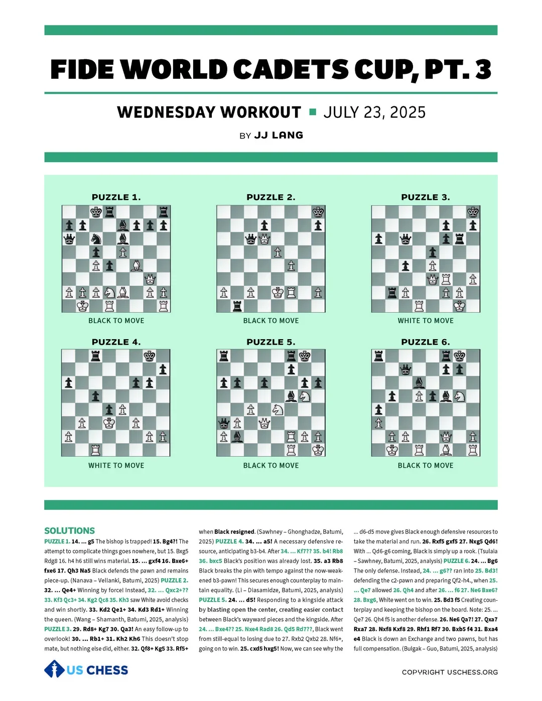 Worksheet for 7/23/2025