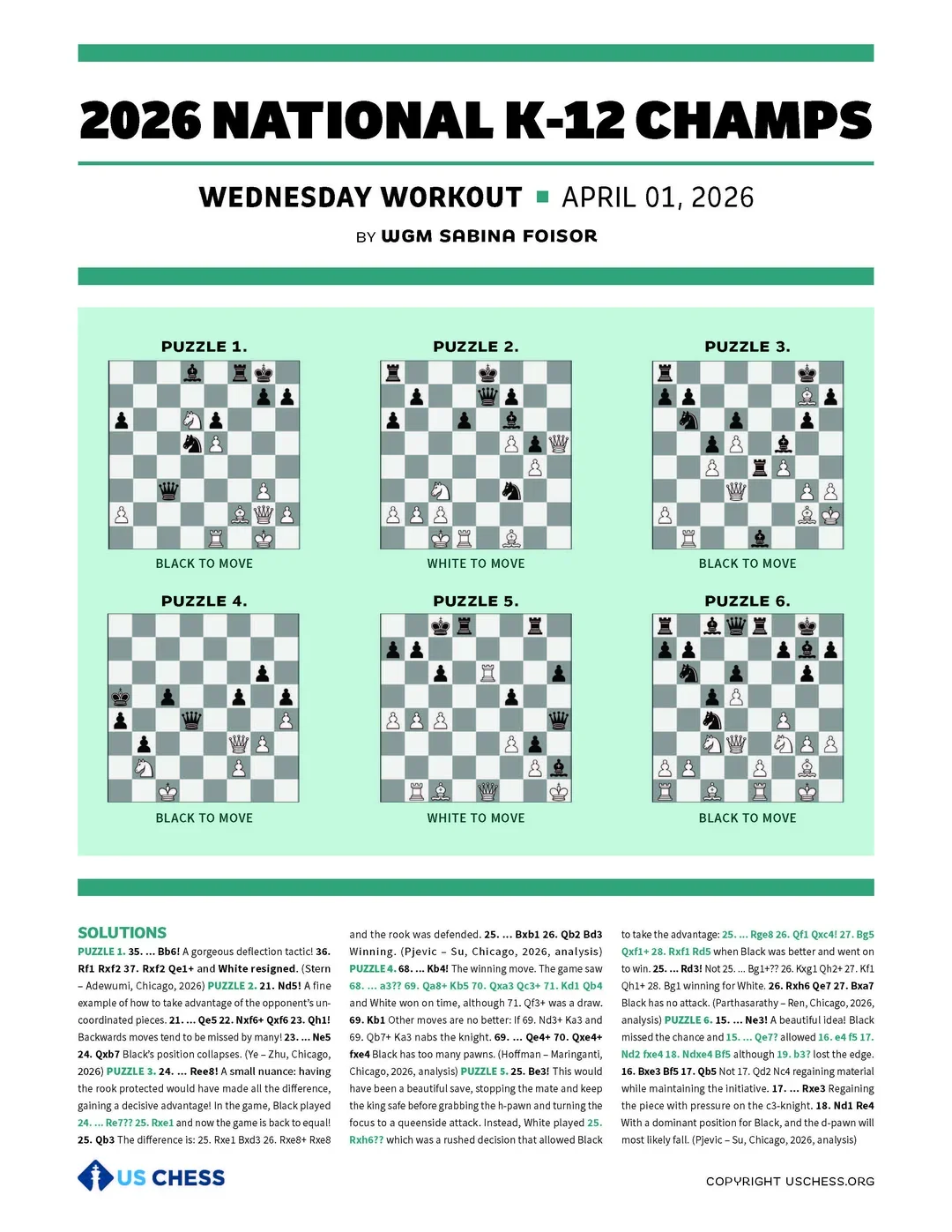Worksheet for 04/01/2026