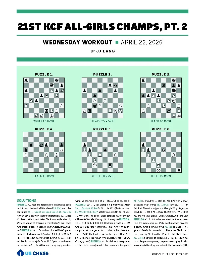 Worksheet for 04/22/2026