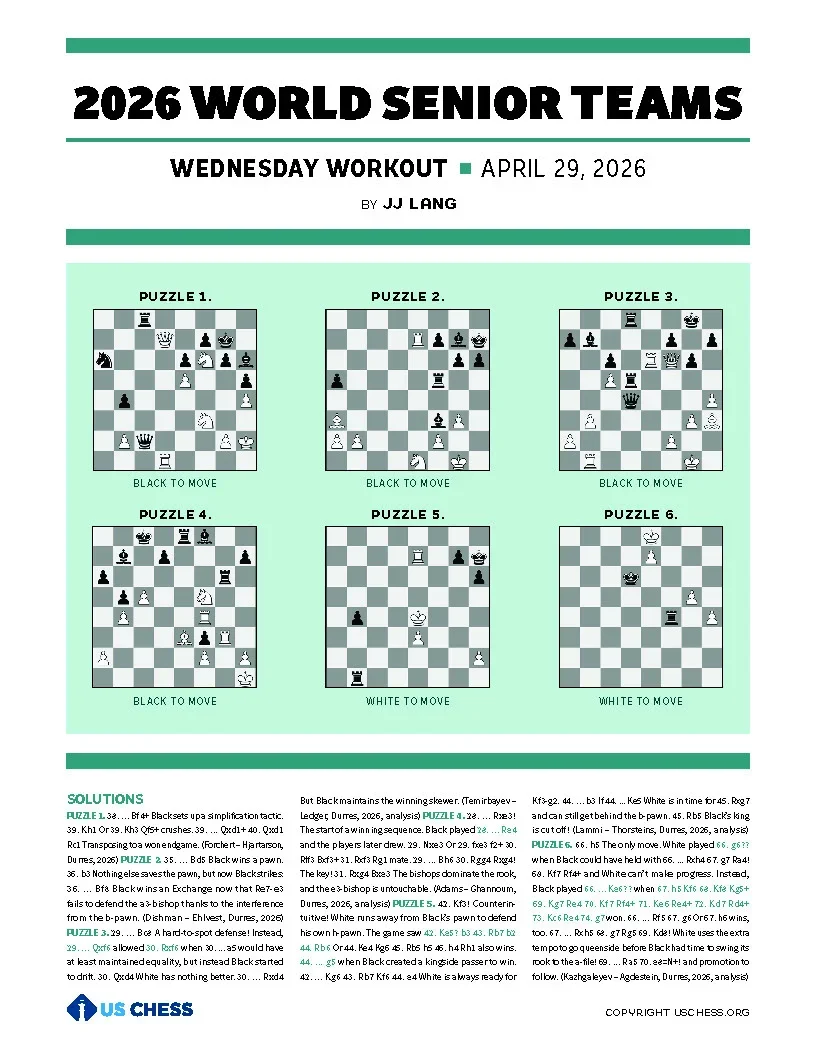 Worksheet for 04/29/2026