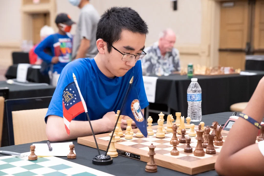 IM Arthur Guo at the 2022 U.S. Open. Photo: Mark Cieslikowski