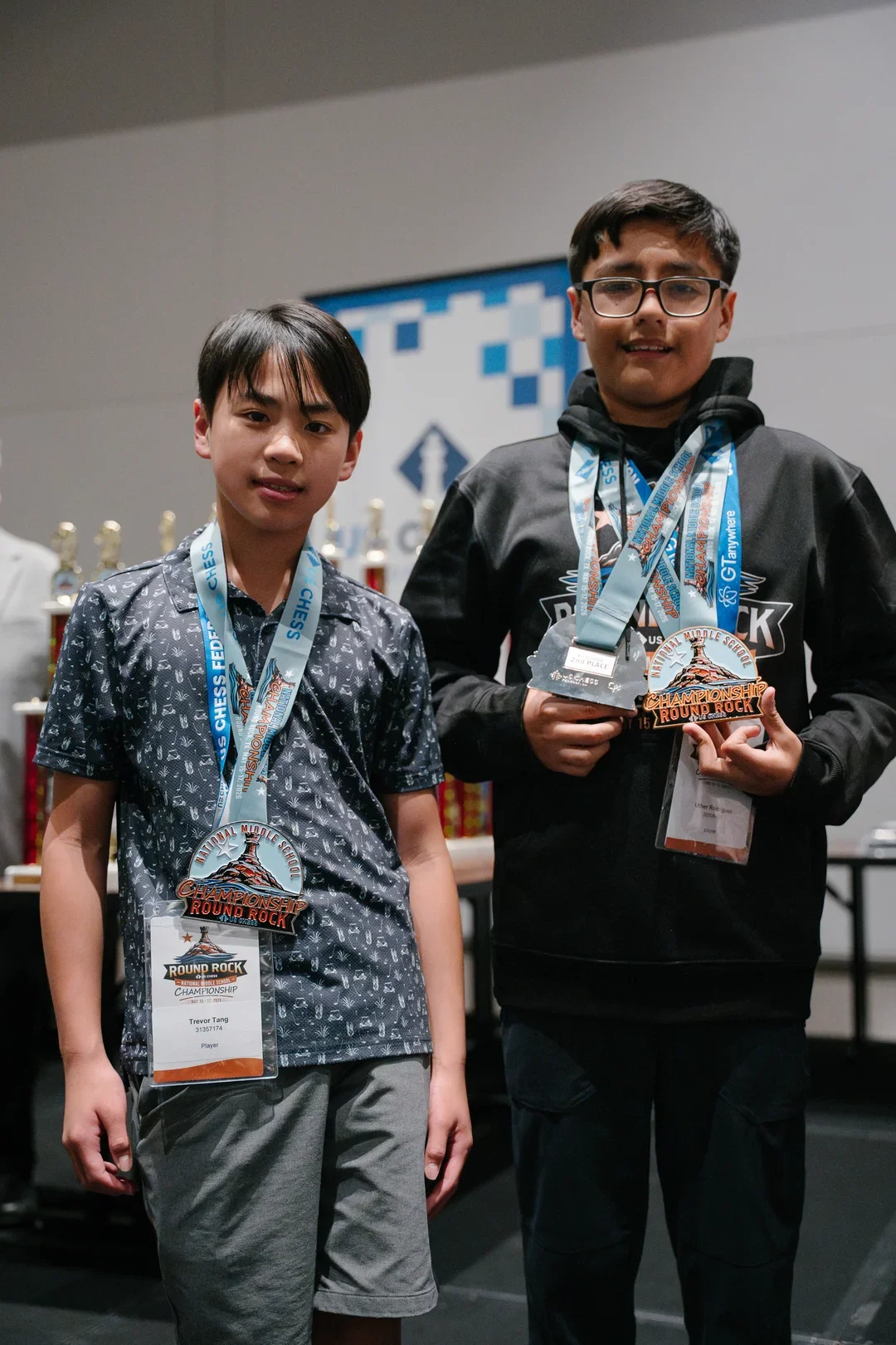 Second place: Trevor Tang and Uther Rodrigues
