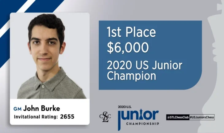 2020 U.S. Junior Champion GM John Burke