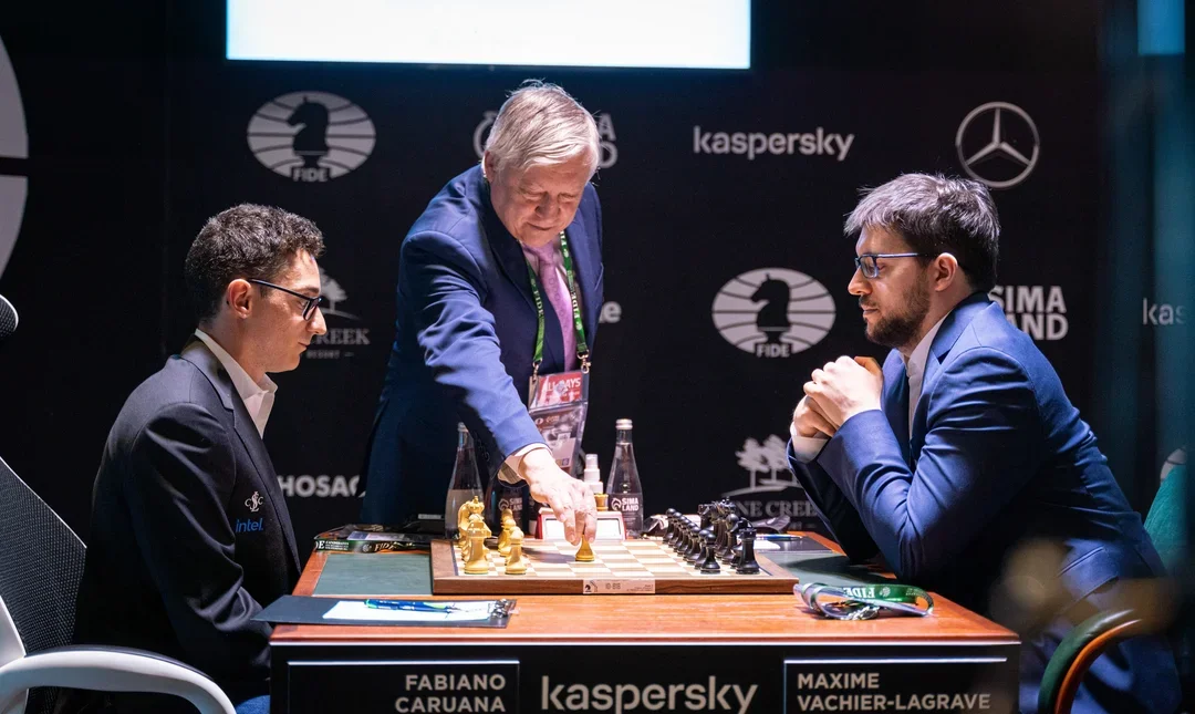 Anatoly Karpov Fabiano Caruana Maxime Vachier-Lagrave FIDE Candidates