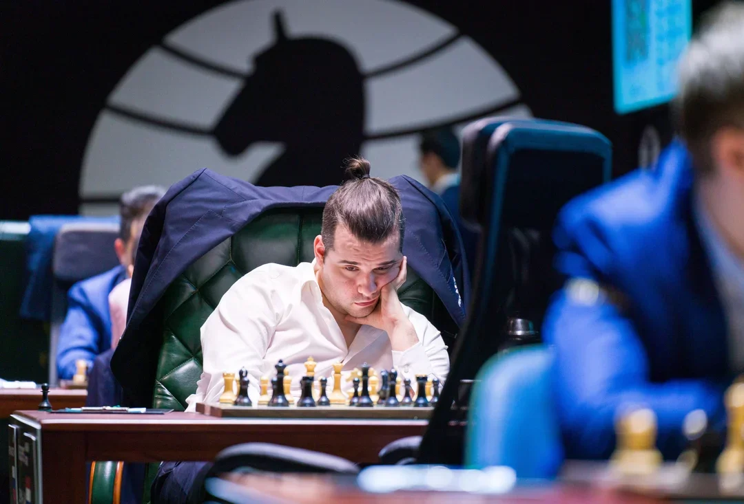 Russia GM Ian Nepomniachtchi in the FIDE Candidates Tournament