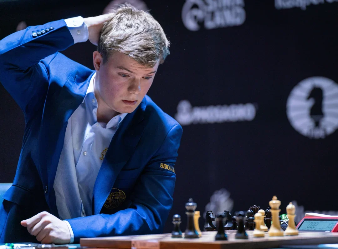Russian GM Kirill Alekseenko in the FIDE Candidates Tournament