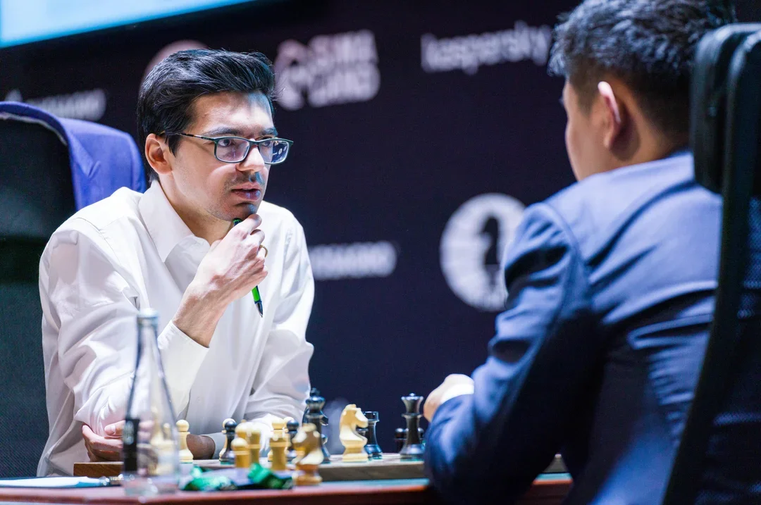 GM Anish Giri Wang Hao FIDE Candidates Tournament