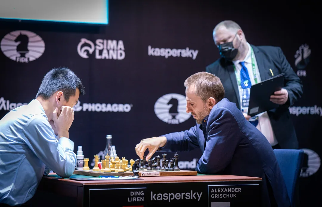 Ding Liren versus Alexander Grischuk