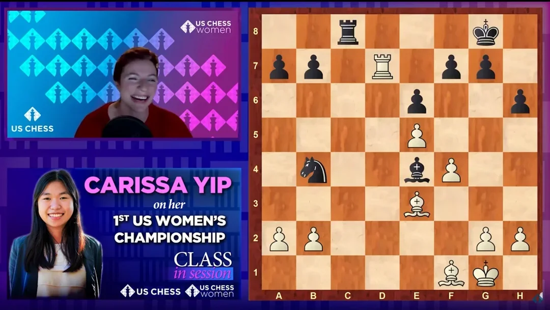 Jennifer Shahade/Carissa Yip, Memorable Moves