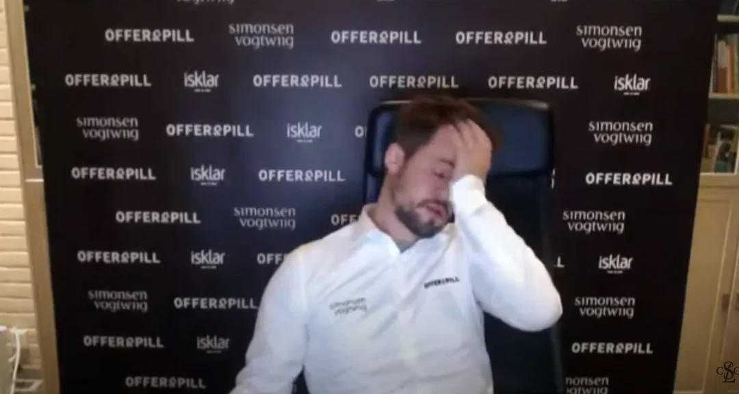 Carlsen after disconnect