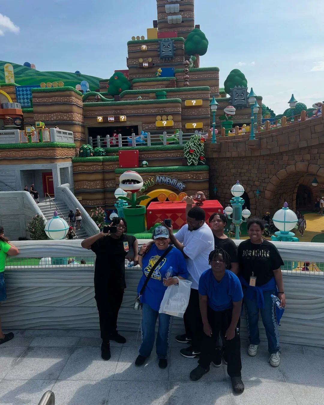 Wilder with his team at Universal Studios before SuperNationals VIII in Orlando.