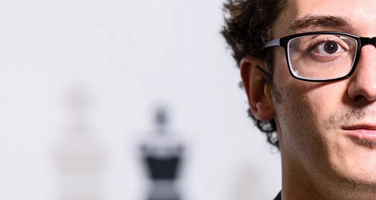 GM Fabiano Caruana at the 2021 Tata Steel Masters