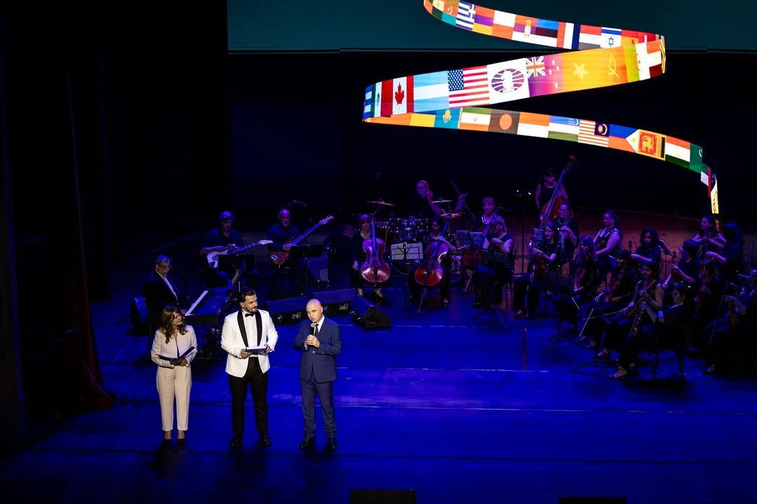 Auditorium for opening ceremony