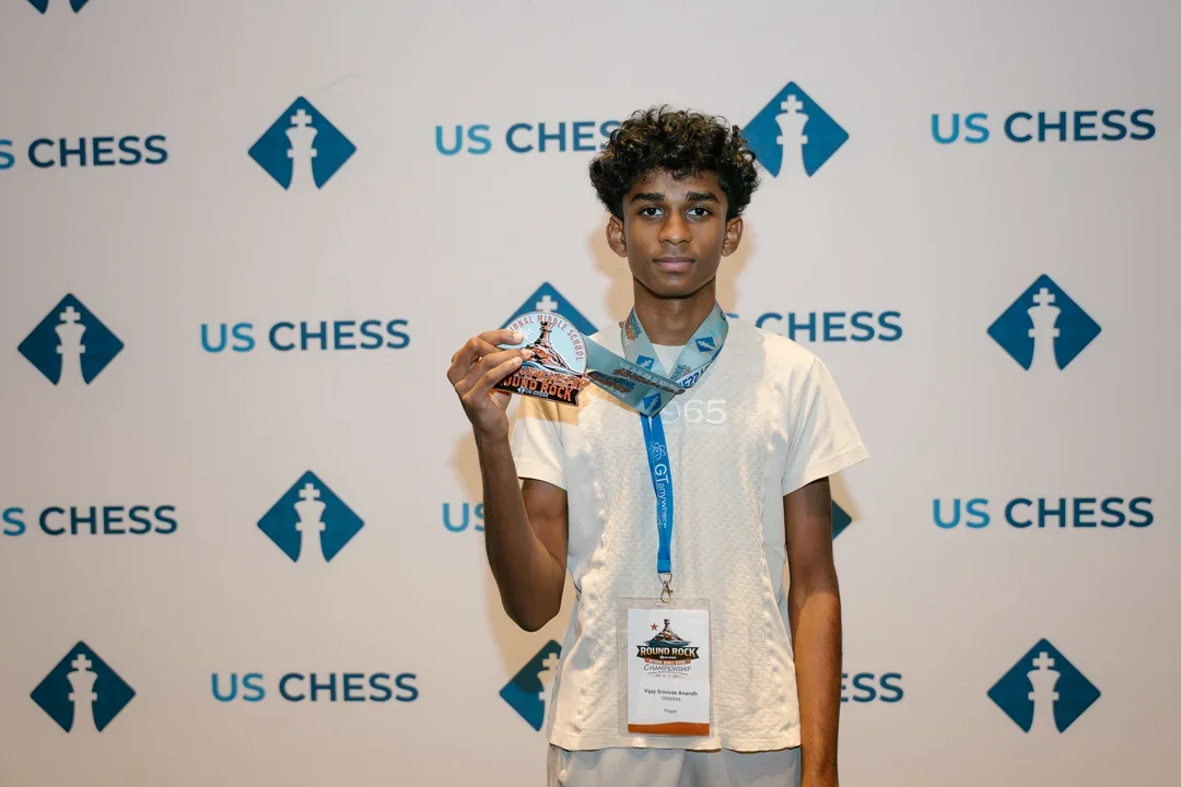 Third place: Vijay Srinivas Anandh (TX)