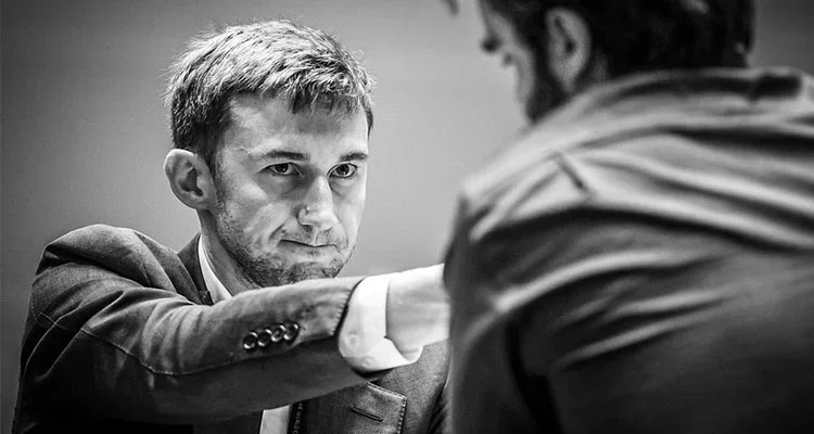 Russian GM Sergey Karjakin in the 2021 FIDE World Cup