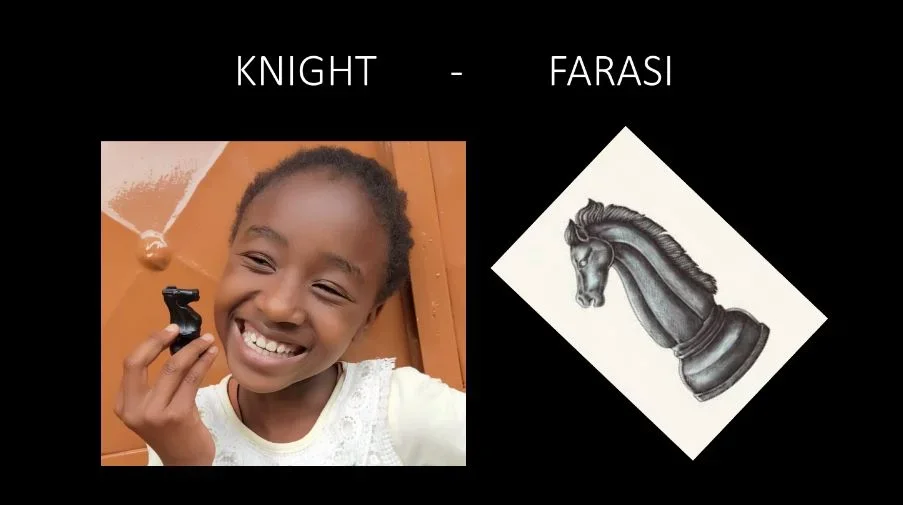 Knight in Swahili